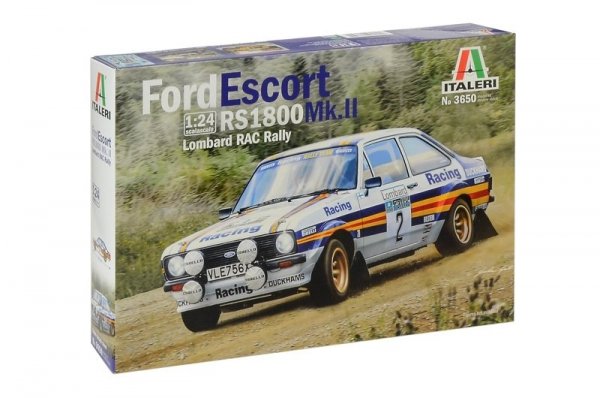 Italeri 3650 Ford Escort RS 1800 Mk.II Lombard RAC Rally 1:24