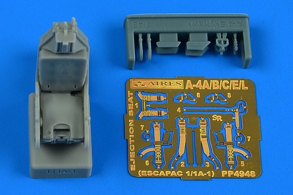 Aires 4948 A-4A/B/C/E/L Skyhawk ejection seat (ESCAPAC 1/1A-1 type) 1/48