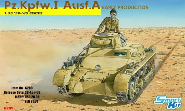 Dragon 6289 Pz.Kpfw. I Ausf. A (1:35)