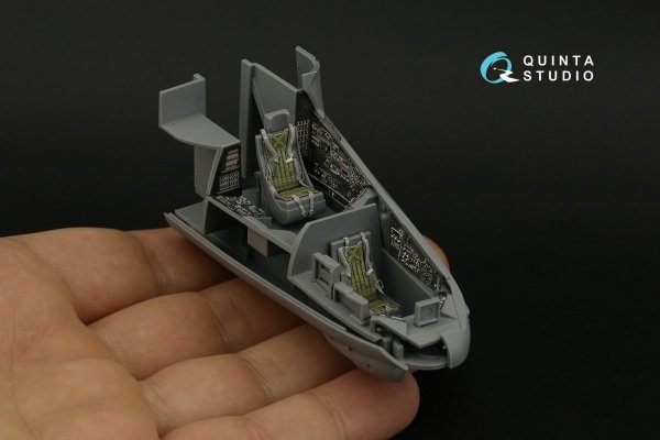 Quinta Studio QD48295 Mi-35M 3D-Printed &amp; coloured Interior on decal paper (Zvezda) 1/48