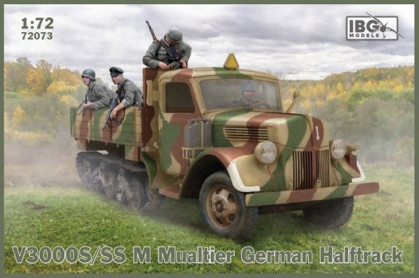 IBG 72073 V3000S/SS M Maultier German Halftrack 1/72