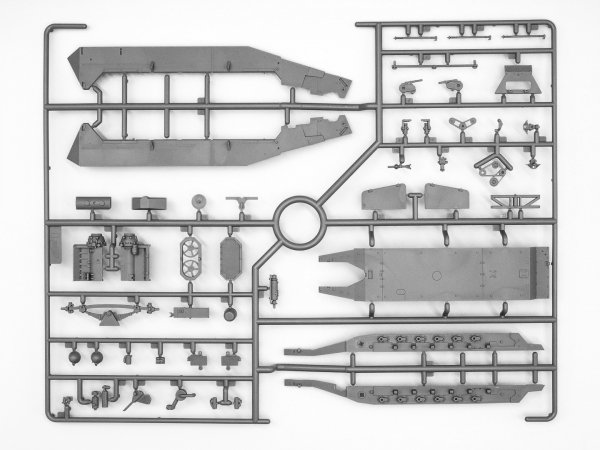 ICM 35107 "Stuka zu Fuss" Sd.Kfz. 251/1 Ausf.B WWII German MLRS 1/35