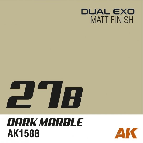 AK Interactive AK1586 DUAL EXO SCENERY SET 27 – 27A LIGHT MARBLE &amp; 27B DARK MARBLE