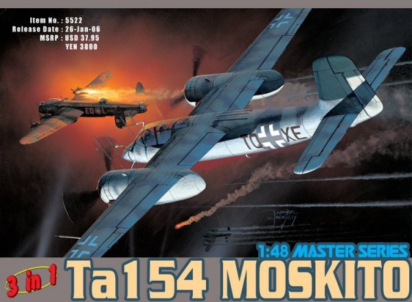 Dragon 5522 Focke-Wulf Ta 154 Moskito 1/48