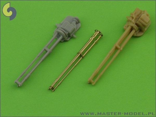 Master AM-48-056 M197 - Three-barrelled rotary 20mm cannon - turned barrels with etched barrel clamps - used on AH-1 Cobra (1:48)