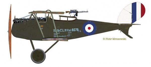 Mirage-Hobby 481403 HALBERSTADT CL.IV Wojna Polsko-Sowiecka / Siły okupacyjne RAF 1919 1/48