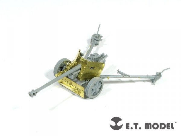 E.T. Model E72-025 WWII German 7.5cm Pak 40 Anti-Tank Gun For DRAGON Kit 1/72