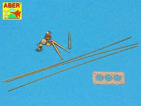 Aber R-33 Set of aerials for Russian Tanks like: T-34; T-55; T62; T-72 and other AVF  (1:35)