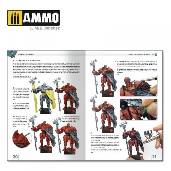 Ammo of Mig Jimenez 6222 ENCYCLOPEDIA OF FIGURES MODELLING TECHNIQUES VOL. 2 - TECHNIQUES &amp; MATERIALS (English)