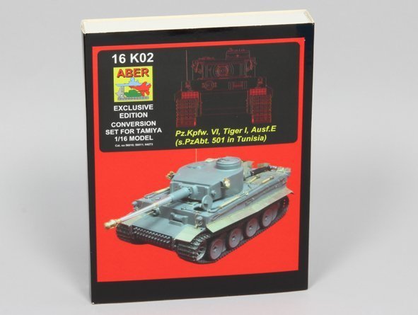 Aber 16K02 Pz.Kpfw. VI Ausf.E (Sd.Kfz.181) Tiger I – s.PzAbt. 501 in Tunisia (1:16)