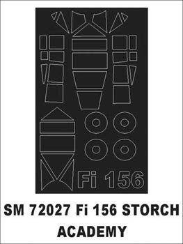 Montex SM72027 Fi-156 ACADEMY