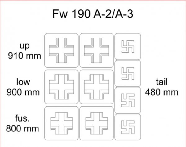 Omask 23001 Fw 190 A-2/A-3 1/32