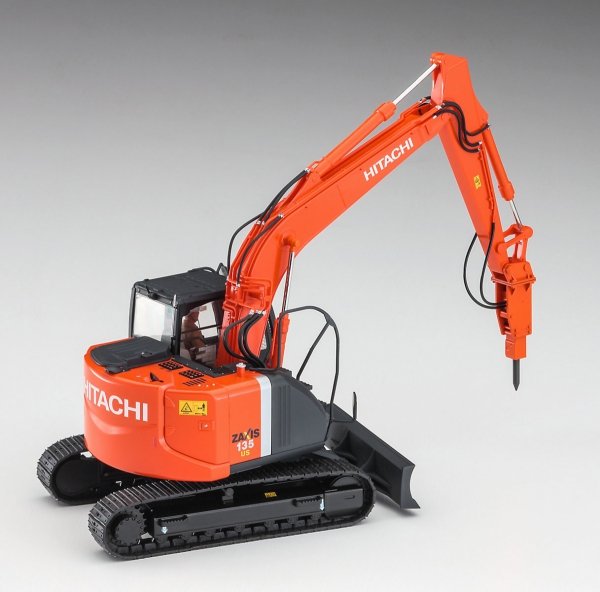 Hasegawa 66109 HITACHI CONSTRUCTION MACHINERY EXCAVATOR ZAXIS 135US HYDRAULIC BREAKER 1/35