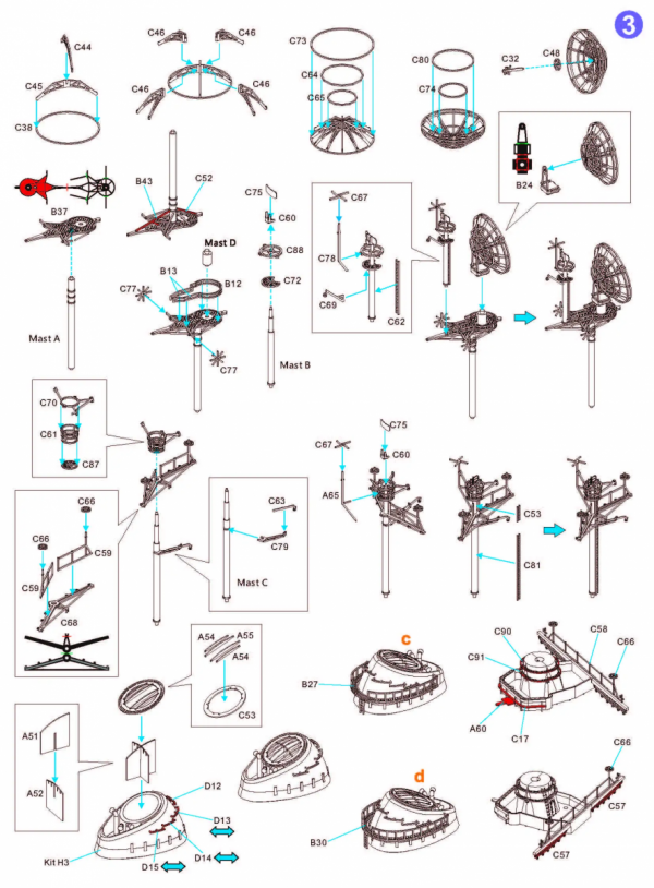 Very Fire VF700009 USS Missouri BB-63 Detail Up Set for VeryFire 1/700