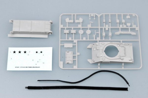 Trumpeter 07223 M4(Mid) TANK (1:72)