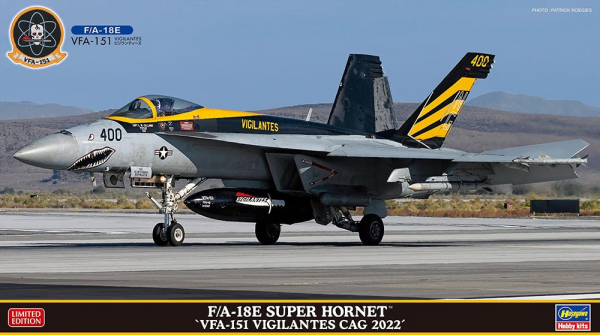 Hasegawa 02450 F/A-18E Super Hornet &quot;VFA-151 Vigilantes CAG 2022&quot;