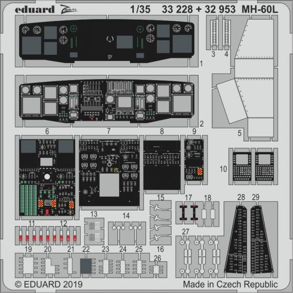 Eduard 32953 MH-60L KITTY HAWK 1/35