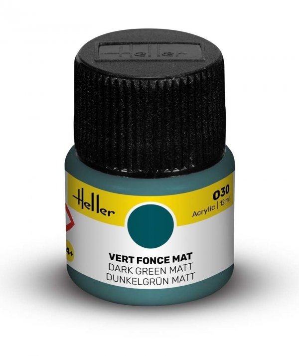 Heller 9030 030 Dark Green - Matt 12ml