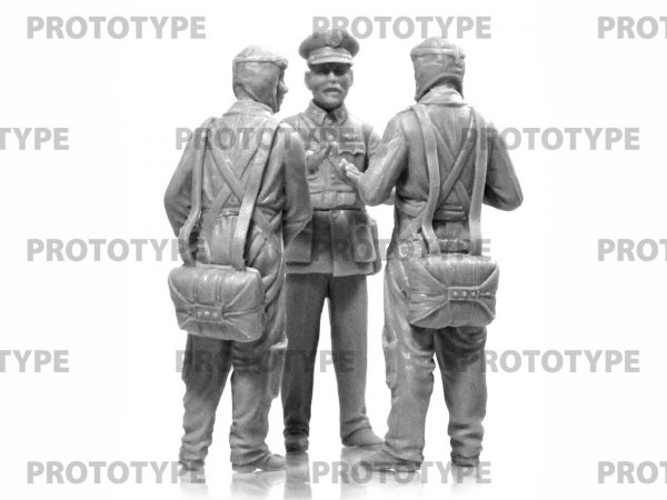 ICM 32115 WWII China Guomindang AF Pilots 1/32