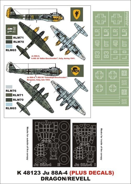 Montex K48123 Ju 88A-4 1/48