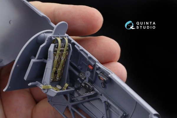Quinta Studio QD32097 Tempest Mk.V 3D-Printed &amp; coloured Interior on decal paper (Special Hobby/Revell) 1/32