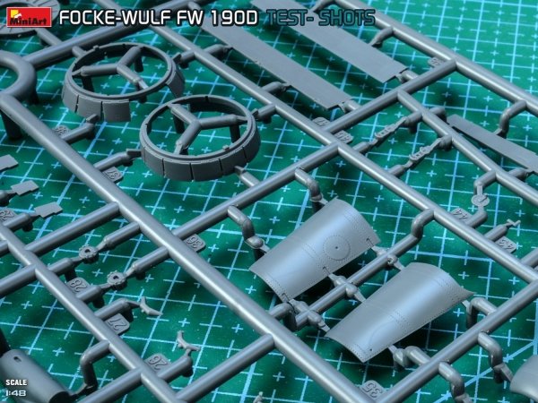 MiniArt 48040 FOCKE-WULF FW 190D-9. MIMETALL PROD. JAGDGESCHWADER 301. BASIC KIT 1/48