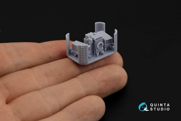 Quinta Studio QD+48054 Tornado IDS German 3D-Printed &amp; coloured Interior on decal paper (Revell) (with 3D-printed resin parts) 1/48
