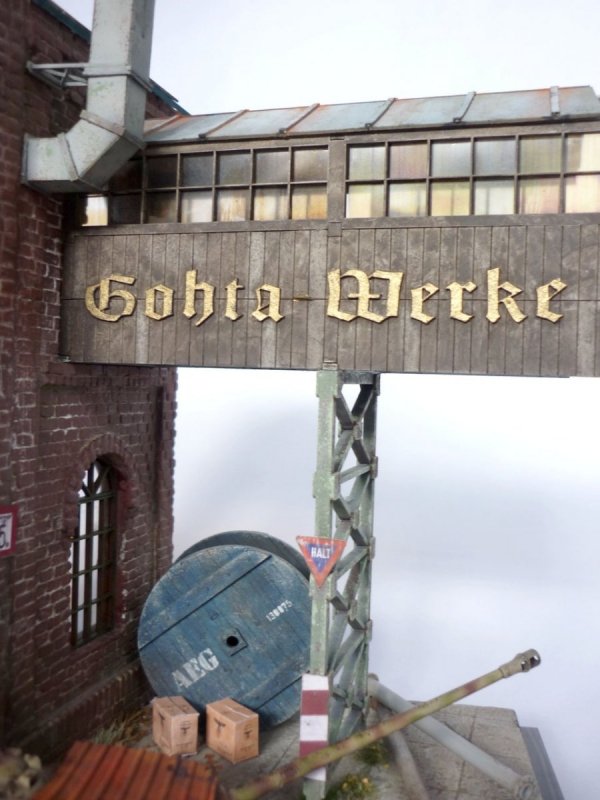 RT-Diorama 35288 Diorama-Base: &quot;Gohta Werke&quot; 1/35