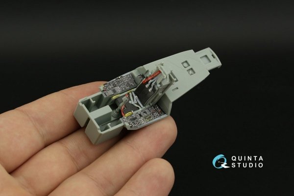 Quinta Studio QD48323 A-10C 3D-Printed &amp; coloured Interior on decal paper (Academy) 1/48