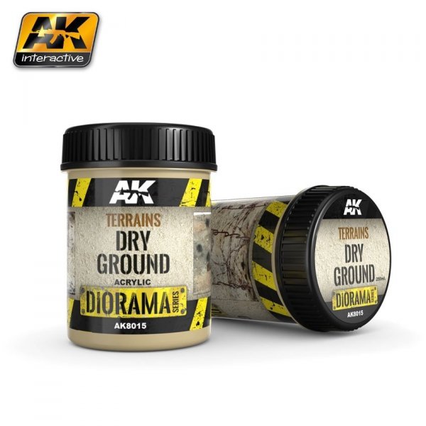 AK Interactive AK8015 Terrains Dry Ground 250ML