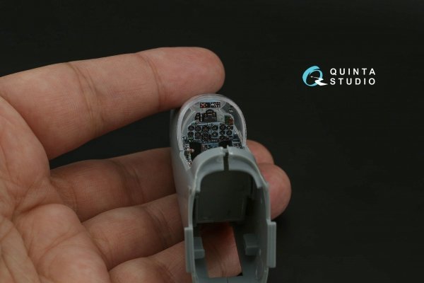 Quinta Studio QD48563 Yak-38 3D-Printed &amp; coloured Interior on decal paper ( HobbyBoss ) 1/48
