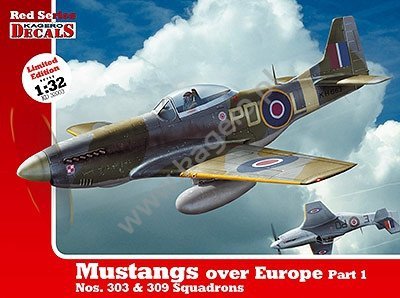 Kagero KD32003 Mustangs over Europe Part 1 Nos. 303 &amp; 309 Squadrons 1/32