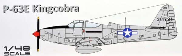 Dora Wings 48004 Bell P-63E-1-BE Kingcobra 1/48