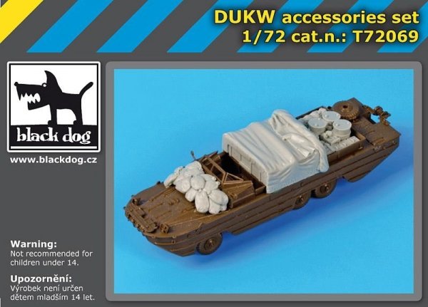 Black Dog T72069 DUKW accessories set for Italeri 1/72