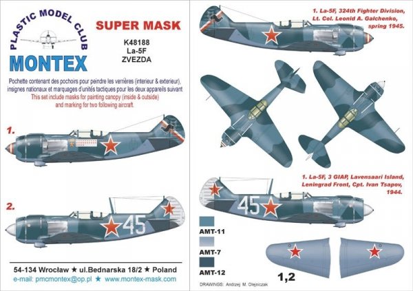 Montex K48188 La-5F 1/48