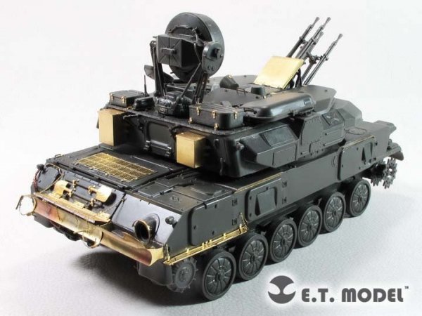 E.T. Model E35-252 Russian ZSU-23-4 Shilka Self-Propelled Anti-Aircraft Gun (For MENG TS-023) (1:35)