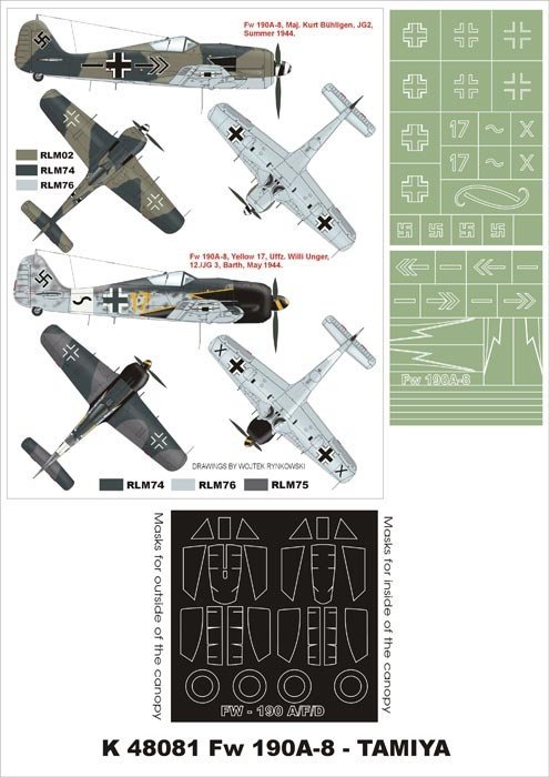 Montex K48081 Fw 190A-8 1/48