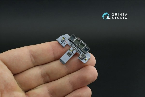 Quinta Studio QDS-32119 F-15E 3D-Printed &amp; coloured Interior on decal paper ( Tamiya ) (small version) 1/32