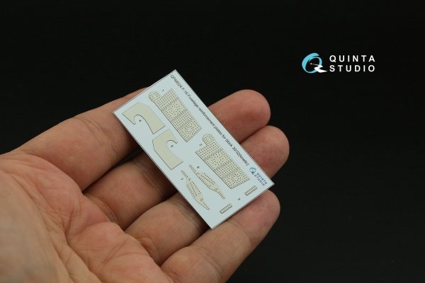Quinta Studio QP48024 F-16 block 30/32 reinforcement plates (Kinetic 2008 tool) 1/48