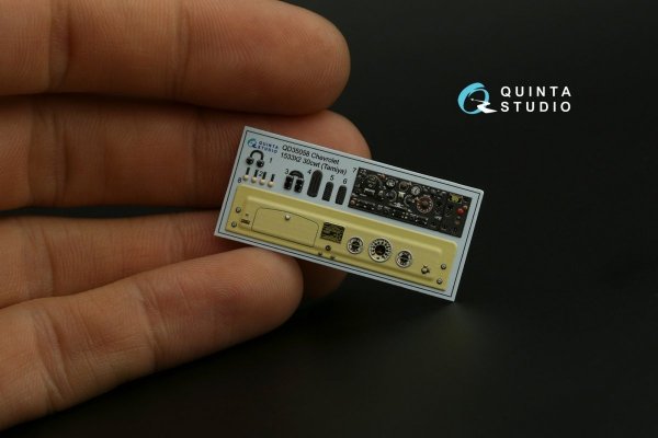 Quinta Studio QD35058 Chevrolet 1533X2 30cwt LRDG 3D-Printed &amp; coloured Interior on decal paper (Tamiya) 1/35