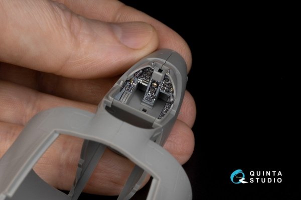 Quinta Studio QD48292 AV-8A Late 3D-Printed &amp; coloured Interior on decal paper (Kinetic) 1/48