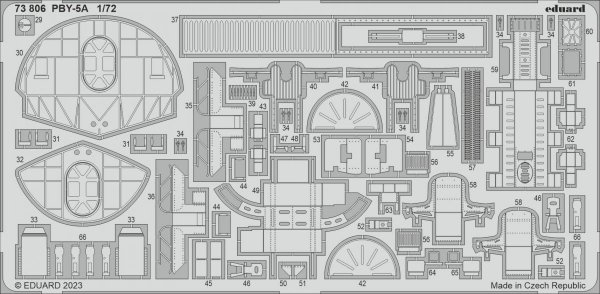 Eduard 73806 PBY-5A HOBBY 2000, ACADEMY 1/72