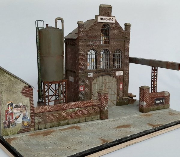RT-Diorama 35286 Diorama-Base: &quot;Factory Yard&quot; 1/35