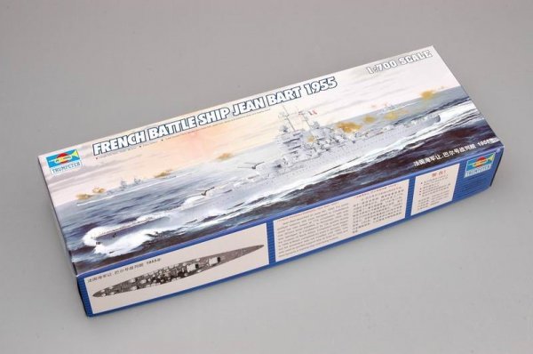 Trumpeter 05752 French Battleship Jean Bart 1950 1:700