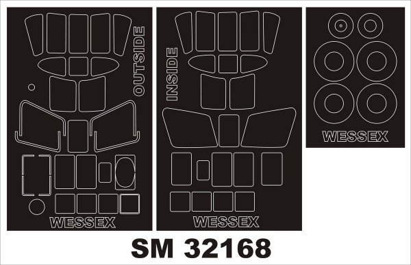Montex SM32168 WESTLAND WESSEX FLY 1/32