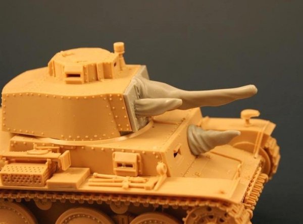 Panzer Art RE35-122 A7 Barrels with canvas cover for Panzer 38(t) 1/35