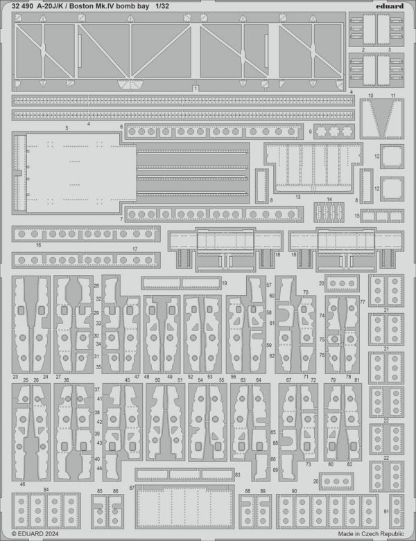 Eduard BIG33162 Boston Mk. IV HONG KONG MODELS 1/32