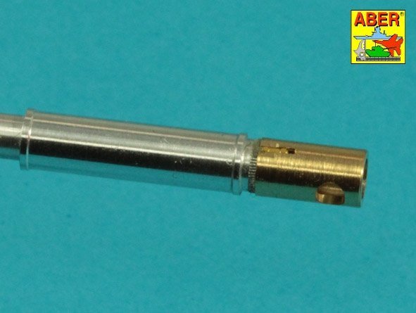 Aber 35L-285 Lufa 90mm M-36 z cylindrycznym hamulcem do amerykanskiego czołgu M47 Patton z pokrowcem na jarzmo 1/35