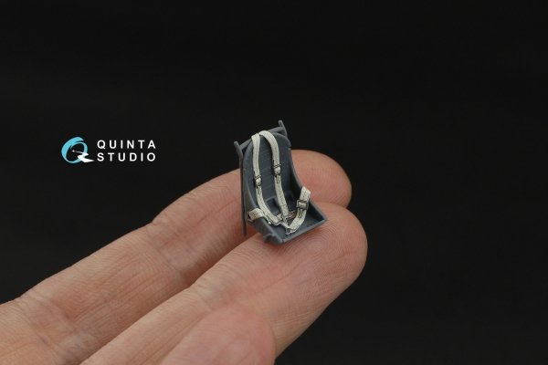 Quinta Studio QR+48089 WWII US seat belts (with metal buckles) (All kits) 1/48