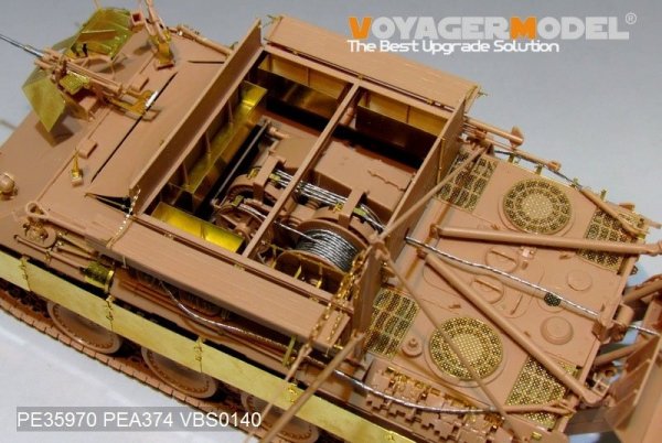 Voyager Model PE35970 WWII German Bergepanther Ausf.A (Late type,Panther G tool holders) Basic For MENG SS-015 1/35